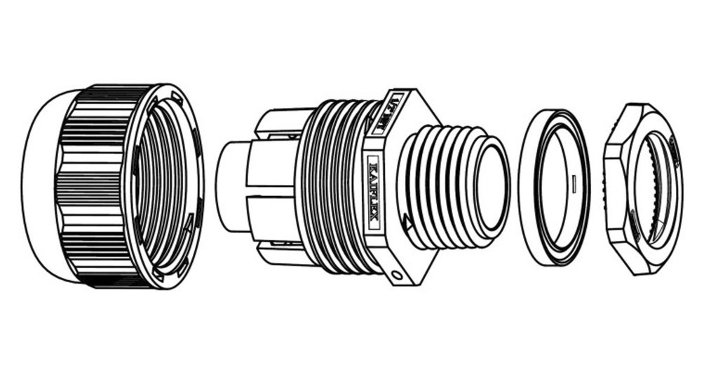 1/2in LiquidTight Connector TOSOT